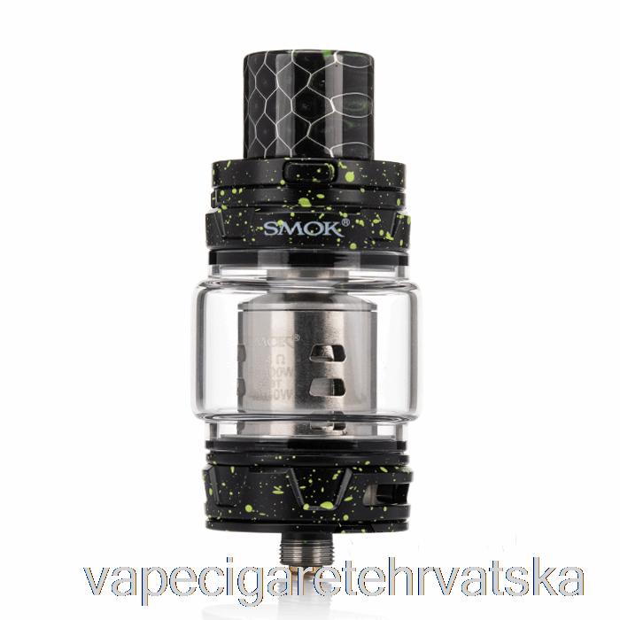 Vape Cigarete Smok Tfv12 Princ Sub-ohm Tank Black W/ Green Sprej